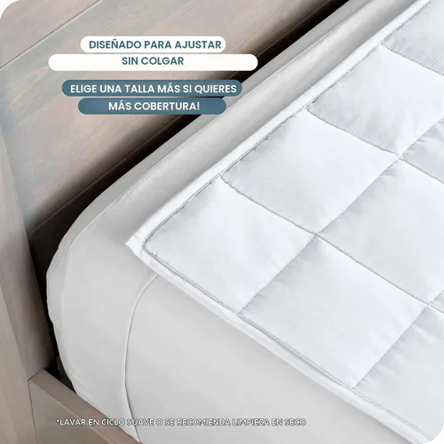 Vista 3 de Bare Home Manta con peso tamaño Twin o Full 7 libras (40" x 60") - Totalmente natural 100% algodón - Manta pesada premium con cuentas de vidrio