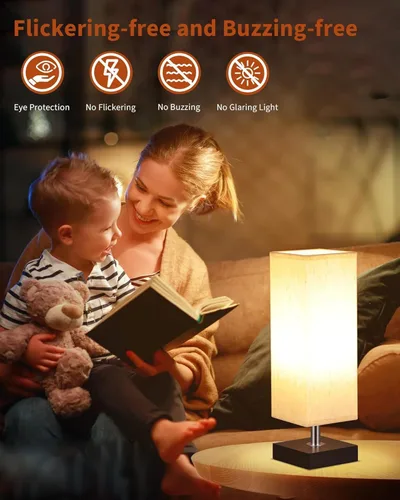 Vista 6 de Bombillas LED TJOY, equivalentes a 100 vatios A19, blanco cálido suave de 2700K, bombillas de ahorro energético con base estándar E26, 1500 lúmenes
