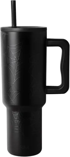 Vista 20 de Simple Modern Halloween Signature Voyager Vaso térmico de café de viaje de 16 onzas con tapa de 360° Regalos para mujeres y hombres Taza