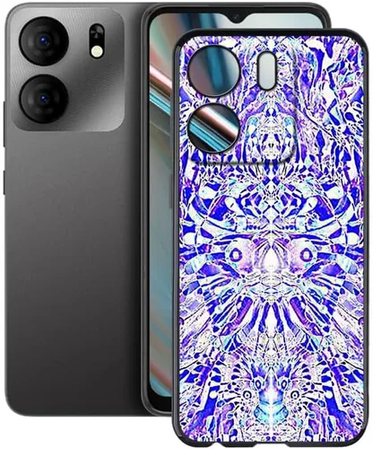 Vista 23 de Funda para BLU View 5 B160V (6.56 "), Carcasa protectora de silicona de grado militar para BLU View 5 B160V - Globo