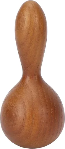Vista 9 de Masaje de mano de madera, martillo portátil de masaje de aceite esencial de madera de teca, martillo de masaje de terapia de madera, herramienta