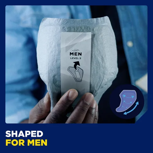 Vista 5 de Tena Protector de incontinencia para hombres, nivel 1, 24 unidades (paquete de 1)