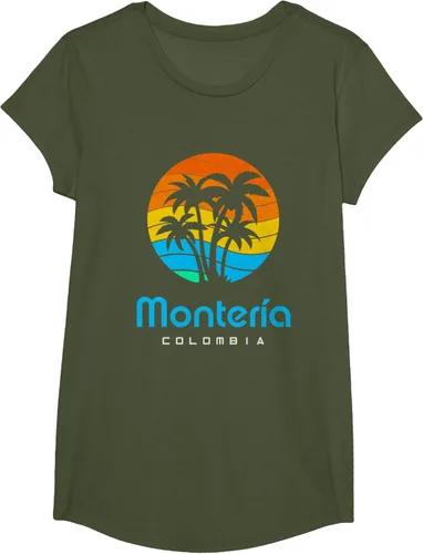 Vista 65 de Camiseta Montería Colombia, Negro