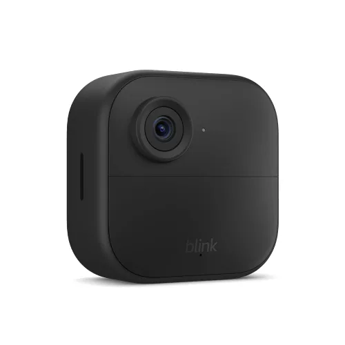 Vista 2 de Blink Outdoor 4, Cámara de seguridad inteligente inalámbrica, batería de dos años, video en vivo diurno en HD 1080p y nocturno por infrarrojos