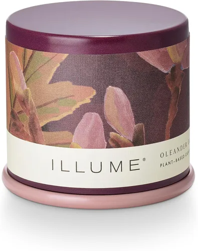 Vista 16 de Illume, Vela Leche de Coco Mango Demi Vanity Tin 3 onzas