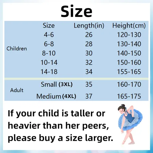 Vista 6 de DIPUG 3 pares de mallas de ballet convertibles para niñas (niñosniños)