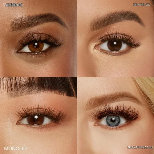 Vista 5 de Ardell Naked Lashes - Kit de tríos de pestañas de aspecto natural con pegamento y removedor de pestañas, extensiones de pestañas para bricolaje, 3