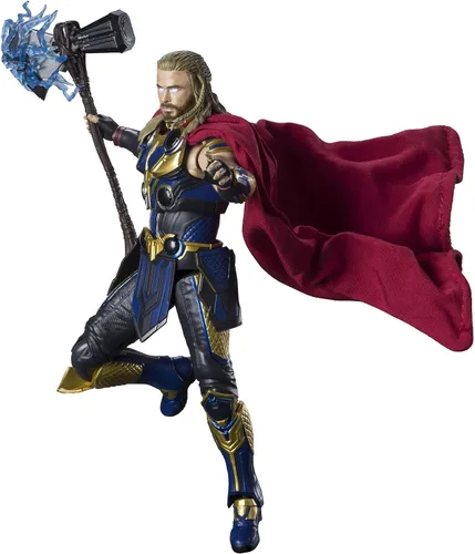 Vista 3 de TAMASHII NATIONS - Thor (Thor: Amor y trueno) - Thor Poderoso (Thor: Amor y trueno, Bandai Spirits S.H.Figuarts Figura de acción) Thor Love &