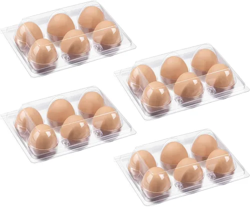 Vista 2 de Geiserailie Huevos falsos de cerámica, 24 unidades, manualidades, para ayudar a gallina ponedora, caja de anidación, herramienta agrícola (marrón)