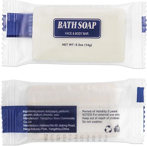 Vista 7 de Paquete de 100 kits de aseo básicos, cepillos de dientes desechables con pasta de dientes, jabón Individually Wrapped, Travel Personal Hygiene Kit