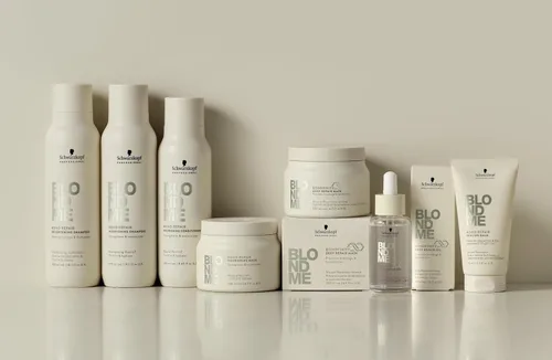 Vista 5 de BlondMe Bondfinity - Aceite de reparación profunda para cabello rubio, 1.6 onzas líquidas, reduce el encrespamiento, protección contra el calor
