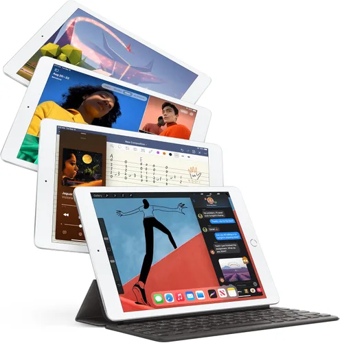 Vista 4 de Apple iPad 2020 (10.2 pulgadas, Wi-Fi, 32 GB) - Oro (8ª generación)