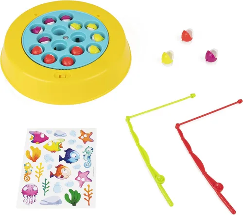 Vista 2 de Spin Master Games 6061501 - Juego de mesa de pesca para niños y familias