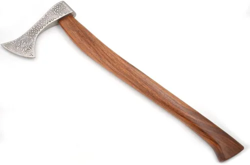 Vista 12 de Medieval Warrior Hacha Tomahawk Viking Tomahawk hecha a mano forjada a mano personalizada-hacha de caza-hacha de camping. (diseño)