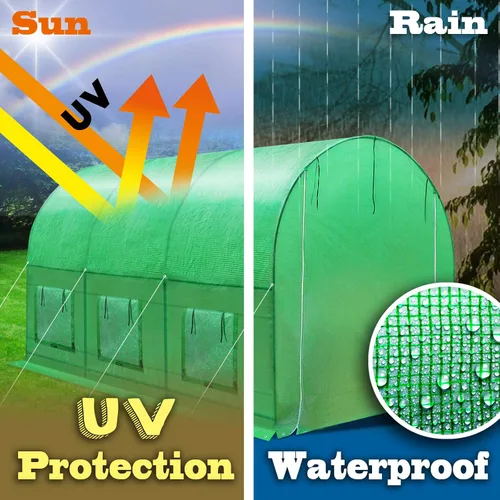 Vista 4 de BenefitUSA Funda de repuesto para invernadero (12'x7'x7')
