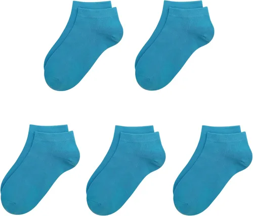 Vista 26 de SERISIMPLE Calcetines de bambú de viscosa para la escuela, calcetines de tobillo súper suaves para niños, puños elásticos, calcetines atléticos