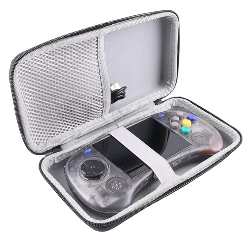 Vista 5 de WERJIA Hard Carrying Case Compatible with RG ARC-D/RG ARC-S Retro Handheld Game Console (Fof RG ARC Case)