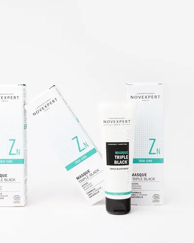 Vista 4 de Máscara triple negra de Novexpert para mujer - Máscara de 2.46 oz