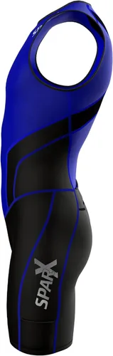 Vista 4 de Traje de triatlón Sparx X para hombre, para ciclismo, natación y atletismo