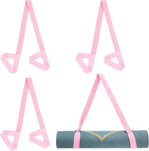 Vista 11 de PATIKIL Correa de esterilla de yoga, correas ajustables para esterilla de yoga, correas de transporte de algodón antideslizante soporte