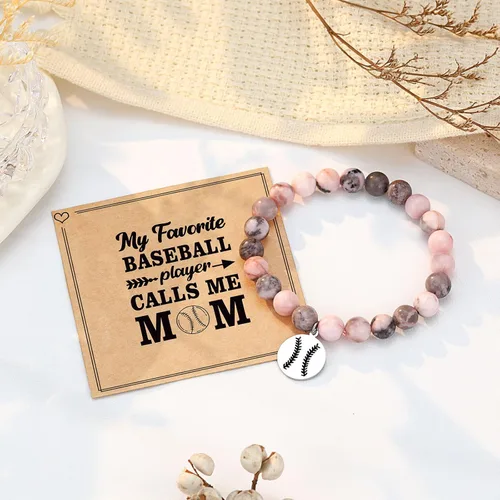 Vista 4 de UNGENT THEM Regalos para adolescentes y niños, pulsera de béisbol, baloncesto, fútbol, fútbol, regalos para niños, regalos de graduación