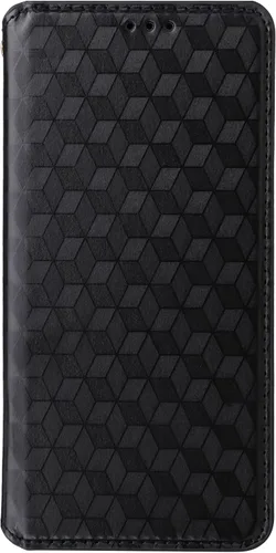 Vista 5 de Funda compatible con Nokia C20 4G, compatible con Nokia C10 4G 1342 de piel sintética, con función atril y cierre magnético, color negro