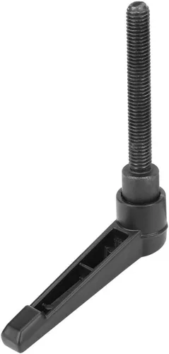 Vista 6 de 4 piezas M6 rosca macho ajustable mango de fijación Metal Perillas de máquina (0.630 in)