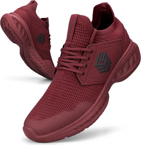 Vista 4 de Giniros Zapatos para Caminar Sin Cordones para Hombre Zapatos para Correr Antideslizantes Zapatos de Entrenamiento Transpirables Zapatillas Ligeras