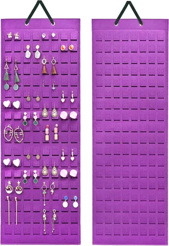 Vista 13 de Lolalet Organizador Colgante de Aretes con 20 Ganchos para Mujeres, Organizador de Aretes de Pared Colgador de Aretes, Almacenamiento de Aretes