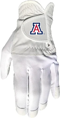 Vista 23 de Guante de golf para mano izquierda de Team Golf NCAA para hombre, para jugadores diestros, talla única, incluye marcador de bola magnético extraíble