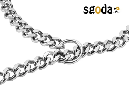 Vista 6 de SGODA Collar de estrangulador de entrenamiento para perros, SUS304, 16 pulgadas, 0.098 in