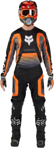 Vista 6 de Fox Racing Jersey de motocross de lastre 180 para hombre Negro/Gris