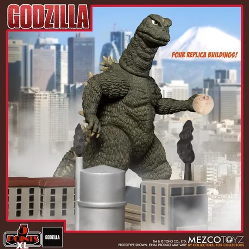 Vista 2 de Mezco - Juego en caja 5 puntos XL Godzilla vs Hedorah