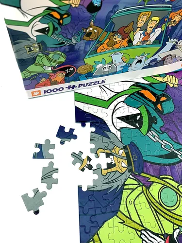 Vista 2 de Paper House Productions Scooby Doo Monster Mash Up - Rompecabezas de 1000 piezas
