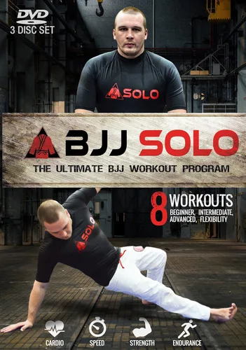 Vista 2 de BJJ solo La Mejor BJJ programa de entrenamiento (3DVD Set)