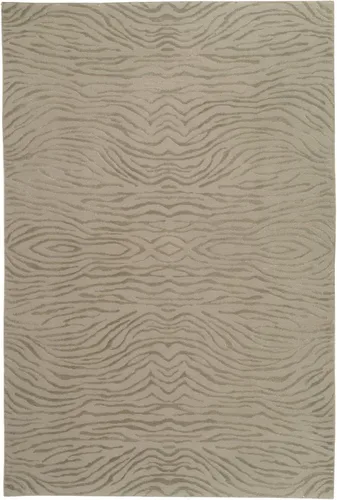 Vista 8 de Martha Stewart x SAFAVIEH - Colección de alfombras de área, 2 pies 6 pulgadas x 4 pies 3 pulgadas, nube, seda y lana hechas a mano, ideal para sala