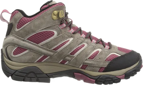 Vista 34 de Merrell - Botas de senderismo impermeables Moab 2 Mid para mujer