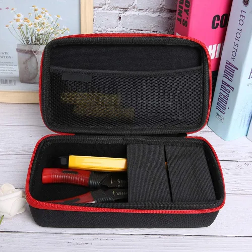 Vista 6 de Ymiko Cartera de destornillador, caja de herramientas de almacenamiento, organizador portátil multiusos, suministros de oficina, bolsa de transporte