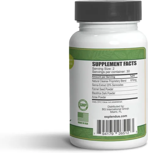Vista 3 de Natural Vita Natural Cleanse, suplemento de colon, limpiador para todo el cuerpo con mezcla patentada