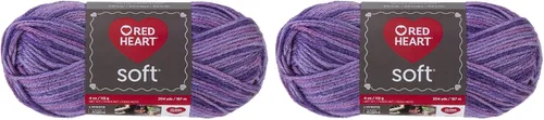 Vista 11 de Red Heart Lana suave, Azul Real - E728-9851