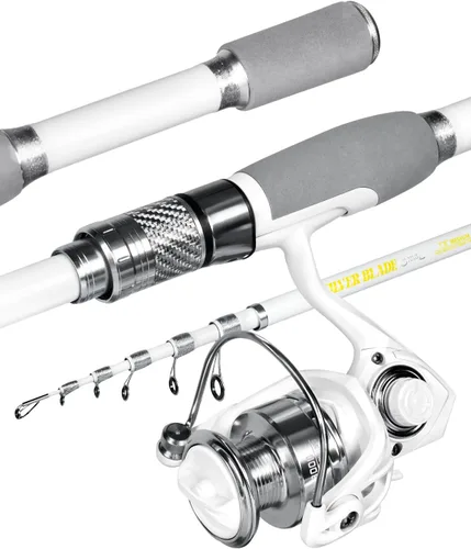 Vista 11 de Ghosthorn Telescopic Fishing Rod and Reel Combo Spinning Fishing Pole Kit