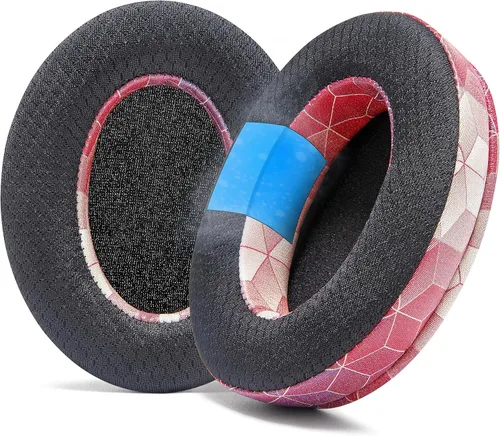 Vista 11 de WC Freeze para Arctis Nova - Almohadillas de gel de refrigeración de tela híbrida de repuesto para Arctis Nova Pro con cable, Nova 7, 5, 4, 3, 1
