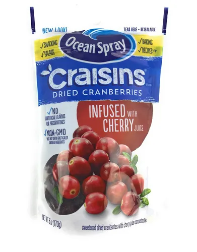 Vista 2 de Ocean Spray Cherry Craisins 6 oz (paquete de 4)