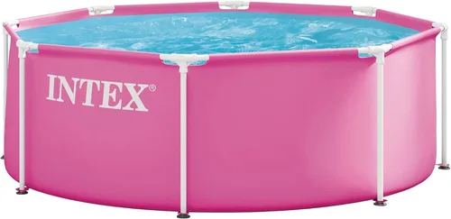 Vista 10 de INTEX - Piscina sobre el suelo con marco de metal de 8 pies 6 pulgadas x 5