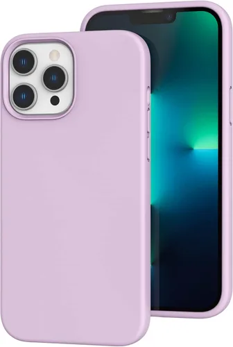 Vista 78 de Funda de silicona líquida compatible con iPhone 12 Pro Max 6.7 pulgadas, funda de gel de protección completa con forro de microfibra, funda