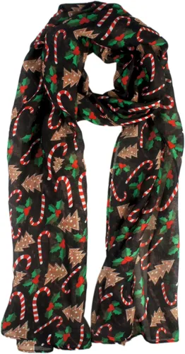 Vista 14 de VIVIAN & VINCENT Bufanda de Navidad suave y ligera para otoño e invierno para mujeres y niñas