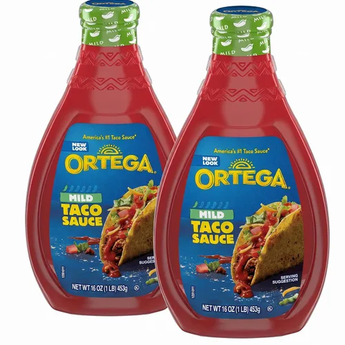 Vista 19 de Salsa para Tacos Ortega Original, Suave, 16 Onzas