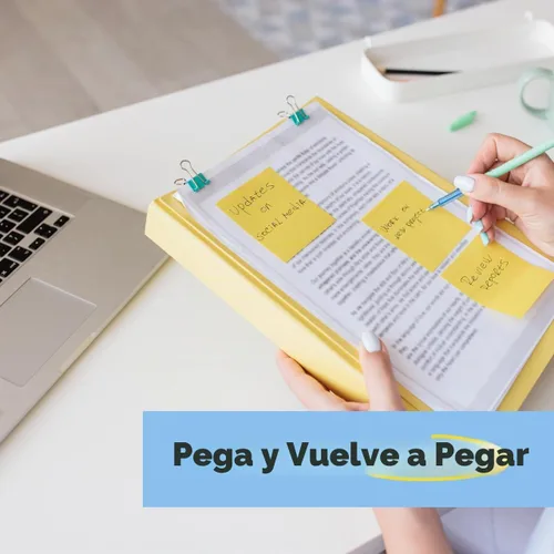 Vista 7 de Post-it Notas superadhesivas 100% recicladas, 3 x 3 pulgadas, amarillo canario, 5 blocs