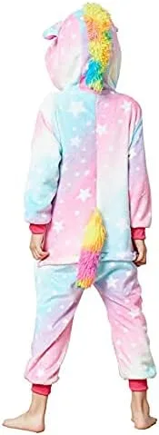 Vista 2 de Pijama de unicornio para niños, disfraz de Halloween