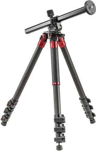 Vista 4 de 3Pod Trípode de fibra de carbono Orbit con cabeza esférica de agarre de pistola